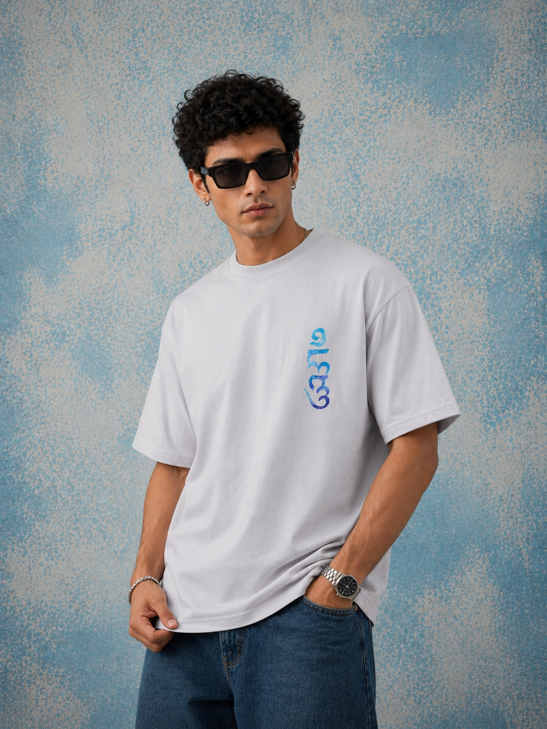 'Kailash: The Eternal Ascent' Oversized Tee