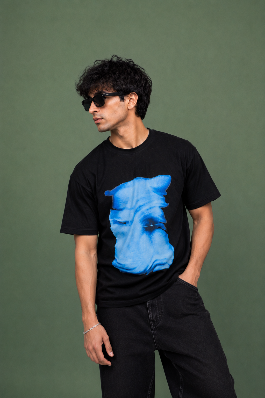 The 'Stellar Drift' Oversized Tee