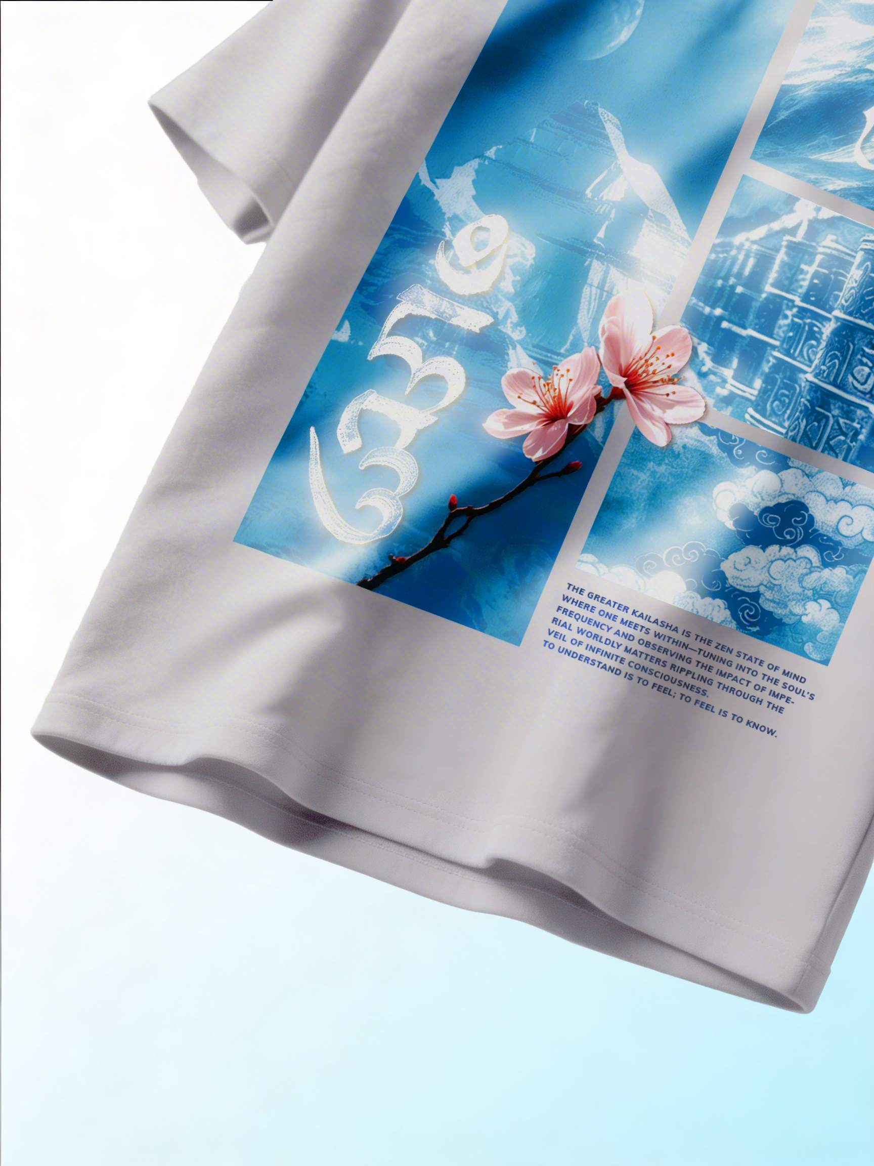 'Kailash: The Eternal Ascent' Oversized Tee