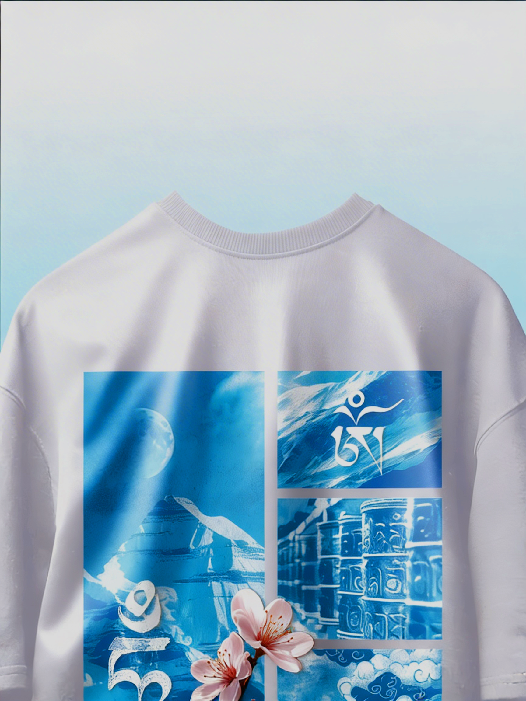 'Kailash: The Eternal Ascent' Oversized Tee