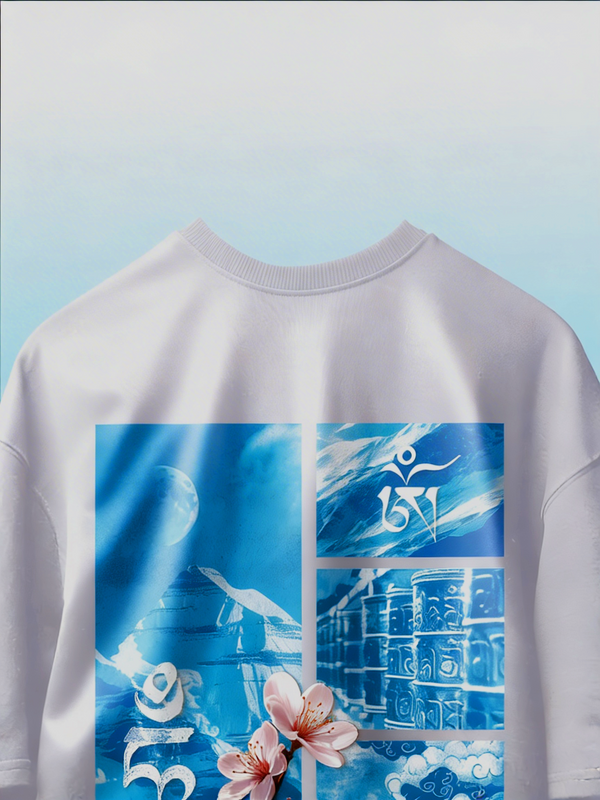 'Kailash: The Eternal Ascent' Oversized Tee