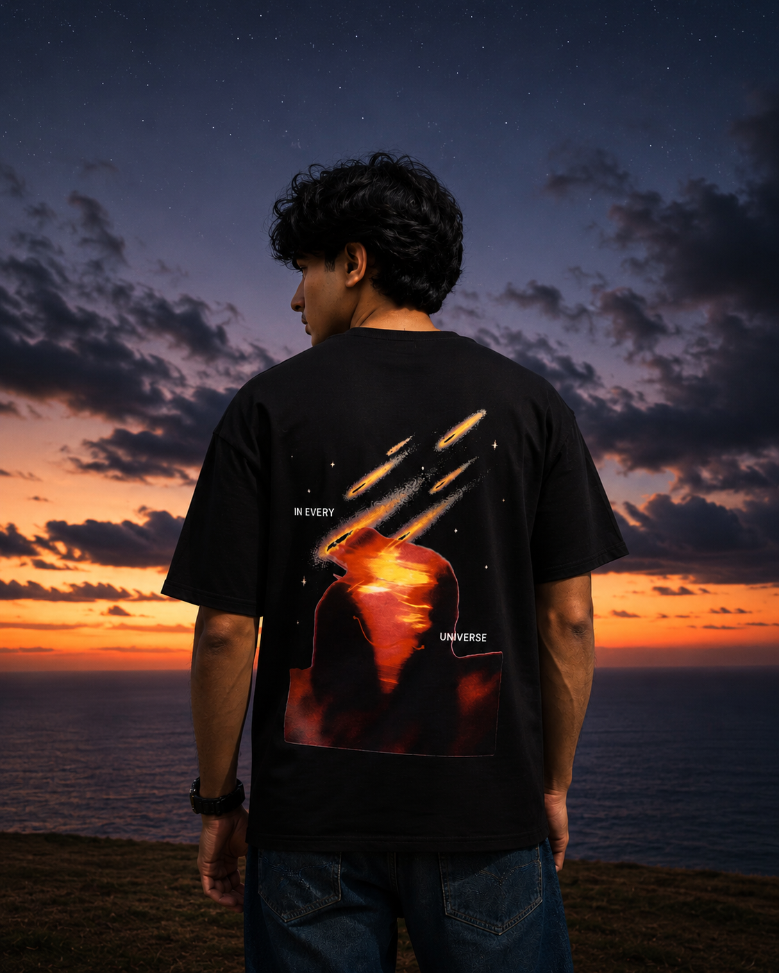 'In Every Universe' Oversized Tee