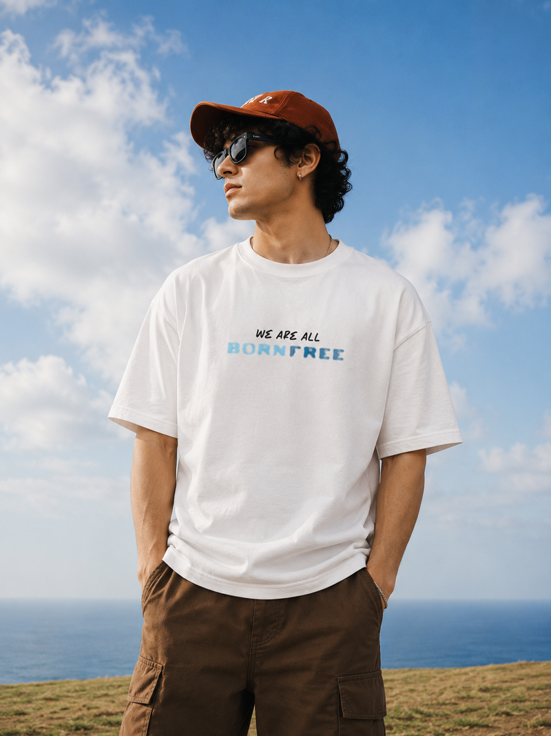 The "Born Free" Oversized Tee