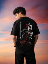 The "Zen Warrior" Oversized Tee