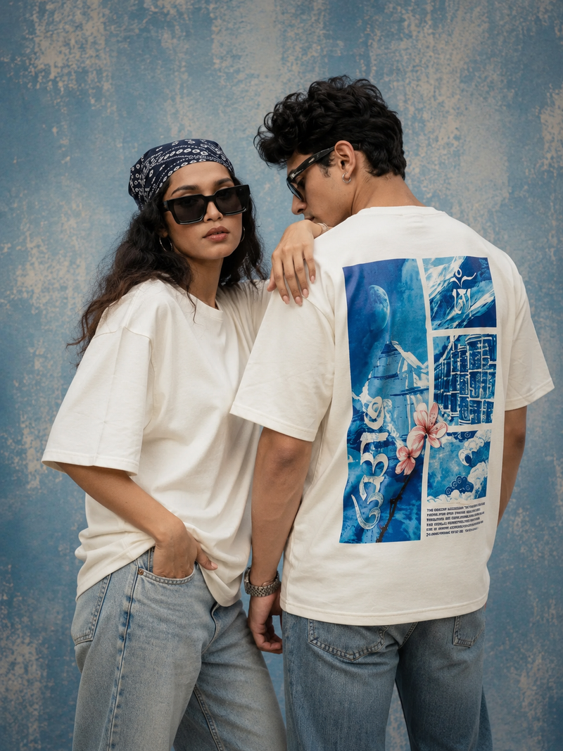 'Kailash: The Eternal Ascent' Oversized Tee