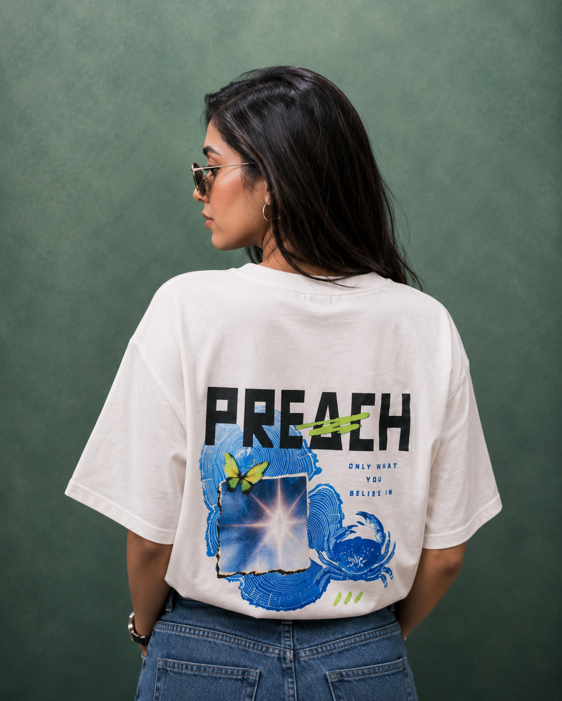 The 'Preach' Oversized Tee