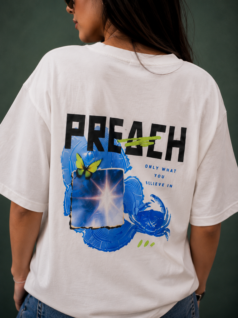 The 'Preach' Oversized Tee