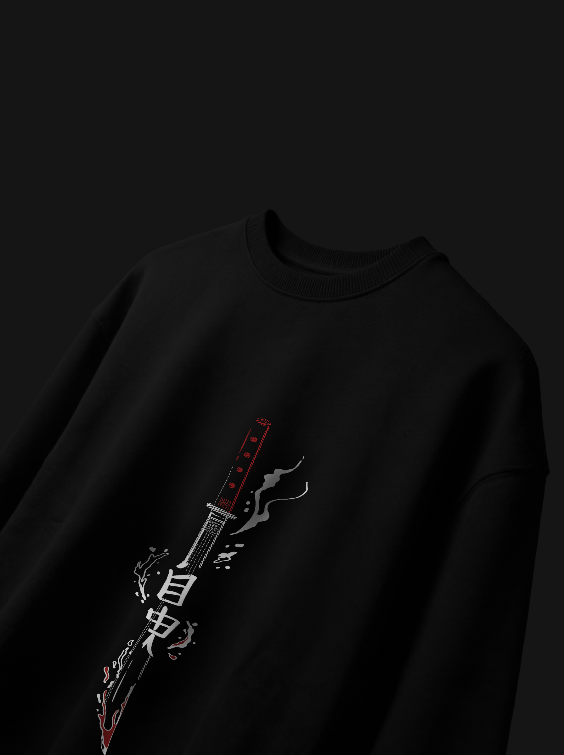 The "Zen Warrior" Oversized Tee