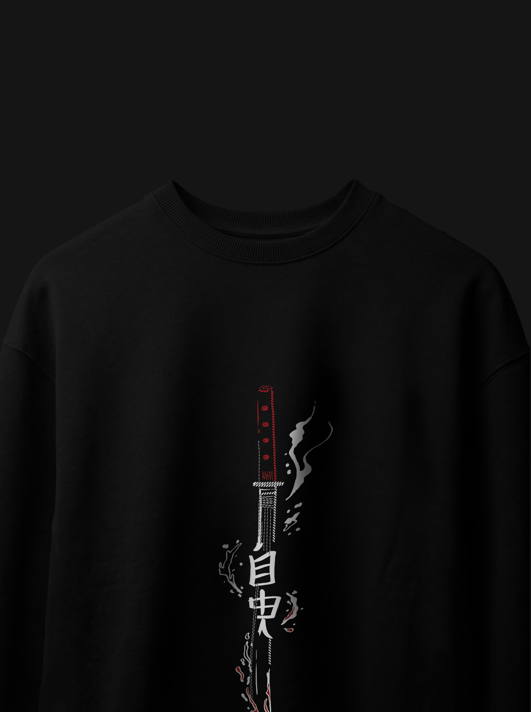 The "Zen Warrior" Oversized Tee