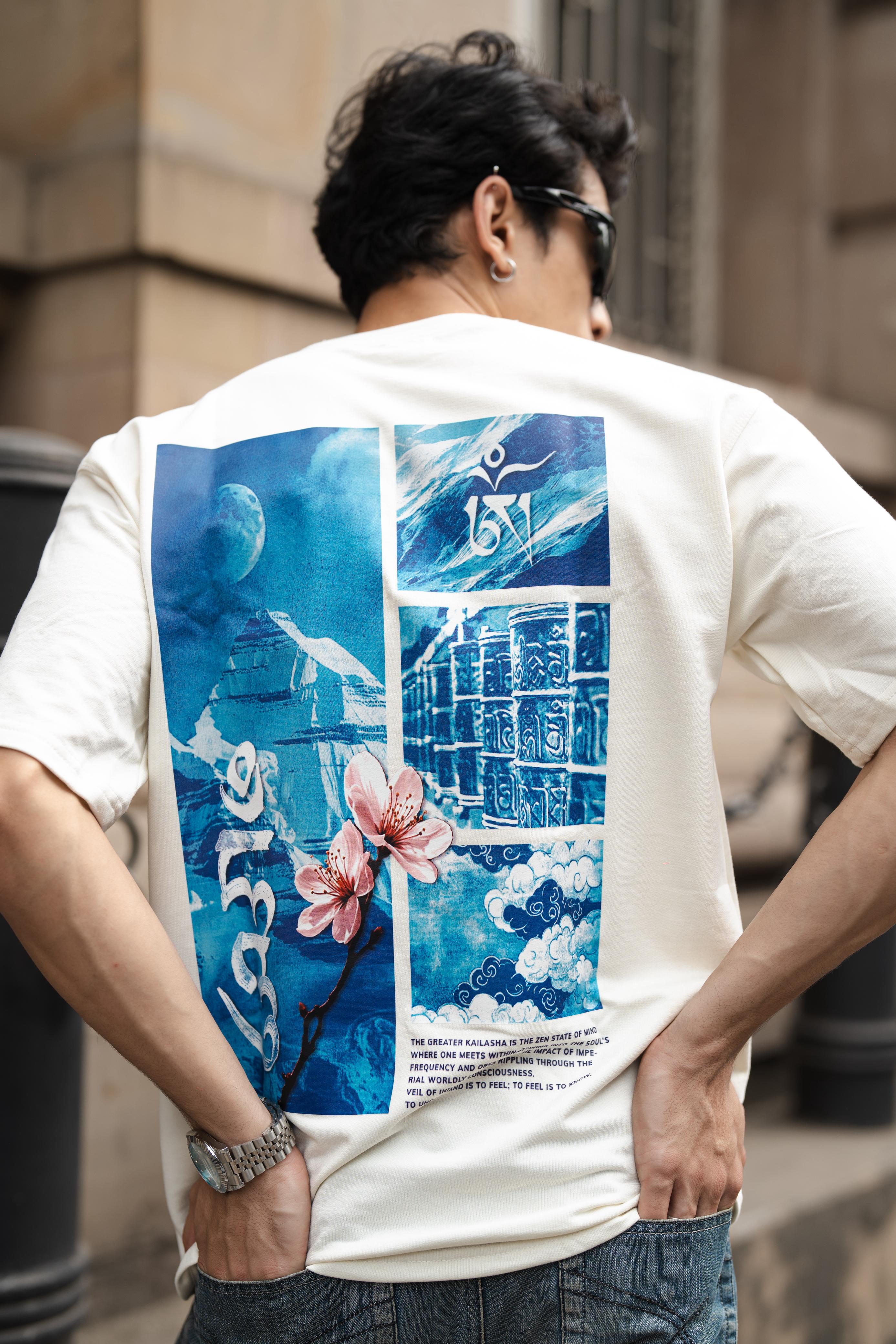 'Kailash: The Eternal Ascent' Oversized Tee