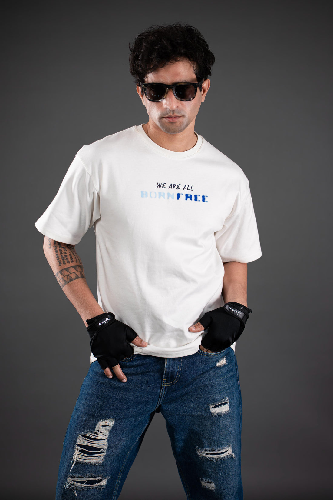 The "Born Free" Oversized Tee