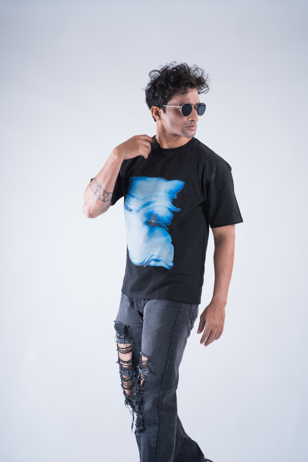 The 'Stellar Drift' Oversized Tee